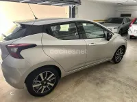 Usado Nissan Micra Acenta 71 CV (52 kW) 2018 Gris / plata Utilitario