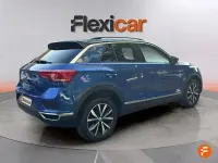 Usado VW T-Roc Advance 115 CV (84 kW) 2018 Azul SUV