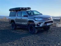 Usado Toyota HiLux 150 CV (110 kW) 2018 Marrón Recogida