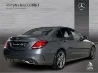 Usado Mercedes C200 160 CV (117 kW) 2020 Gris selenita Berlina