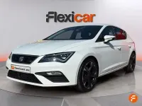 Usado Seat Leon FR 130 CV (95 kW) 2018 Blanco Berlina