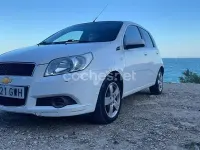 Usado Chevrolet Aveo LS 84 CV (61 kW) 2010 Blanco Berlina