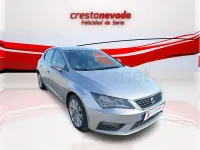 Usado Seat Leon XCELLENCE 130 CV (95 kW) 2020 Gris / plata Berlina