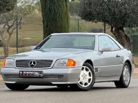 Usado Mercedes SL500 320 CV (235 kW) 1992 Gris Descapotable