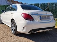 Usado Mercedes C220 AMG 170 CV (125 kW) 2016 Blanco Familiar