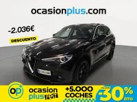 Usado Alfa Romeo Stelvio Super 180 CV (132 kW) 2018 Negro SUV