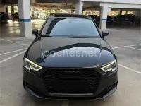 Usado Audi A3 116 CV (85 kW) 2019 Negro Berlina