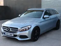Usado Mercedes C250 Avantgarde 204 CV (150 kW) 2017 Azul Familiar