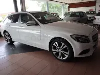 Usado Mercedes C200 Exclusive 136 CV (100 kW) 2016 Blanco Berlina