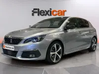 Usado Peugeot 308 GT-line 131 CV (96 kW) 2019 Gris Berlina