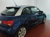 Usado Audi A1 Ambition 105 CV (77 kW) 2010 Azul Utilitario