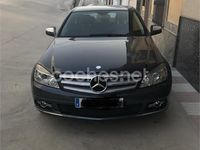 Usado Mercedes C220 Avantgarde 150 CV (110 kW) 2008 Negro Berlina
