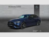 Usado Mercedes C220 AMG line 200 CV (147 kW) 2025 Azul sodalita (metalizado) Berlina