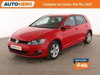 Usado VW Golf VII Advance 105 CV (77 kW) 2015 Rojo Utilitario