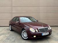Usado Mercedes E220 Avantgarde 170 CV (125 kW) 2008 Granate Berlina
