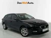 Usado Seat Leon ST Style 131 CV (96 kW) 2022 Negro Familiar