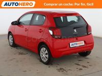 Usado Peugeot 108 Active 72 CV (52 kW) 2019 Rojo Berlina