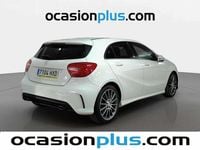 Usado Mercedes A200 AMG line 136 CV (100 kW) 2014 Blanco Berlina