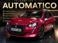 Usado Peugeot 208 Allure 100 CV (73 kW) 2022 Granate Utilitario
