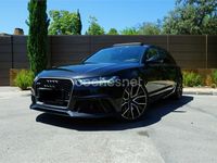 Usado Audi RS6 605 CV (444 kW) 2018 Negro Familiar