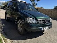 Usado Mercedes ML270 163 CV (119 kW) 2006 Verde SUV
