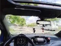 Usado Fiat 500 Mirror 69 CV (50 kW) 2018 Azul Berlina