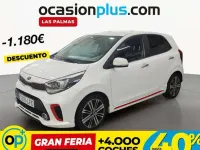 Usado Kia Picanto GT-Line 101 CV (74 kW) 2020 Blanco Utilitario