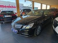 Usado Mercedes E220 Elegance 170 CV (125 kW) 2011 Negro Descapotable