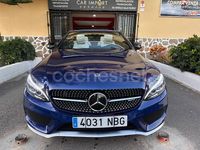 Usado Mercedes C43 AMG 367 CV (269 kW) 2017 Azul Descapotable