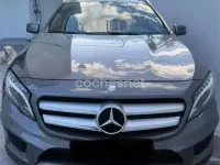 Usado Mercedes GLA220 AMG line 170 CV (125 kW) 2015 Gris / plata SUV