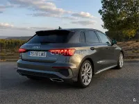 Usado Audi A3 S-Line 150 CV (110 kW) 2021 Gris / plata Berlina