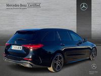 Usado Mercedes C220 AMG line 200 CV (147 kW) 2025 Negro Familiar