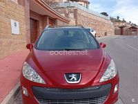 Usado Peugeot 308 SW Sport 110 CV (80 kW) 2009 Rojo Familiar