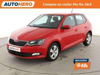 Usado Skoda Fabia Ambition 95 CV (69 kW) 2018 Rojo Utilitario