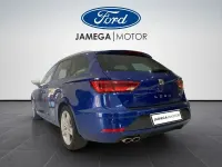 Usado Seat Leon FR 150 CV (110 kW) 2020 Azul Utilitario