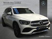 Usado Mercedes GLC220 AMG line 194 CV (142 kW) 2022 Blanco polar