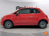 Usado Fiat 500 Lounge 69 CV (50 kW) 2018 Naranja Utilitario