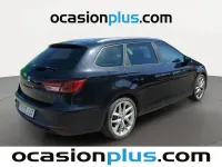 Usado Seat Leon FR 184 CV (135 kW) 2015 Negro Monovolumen