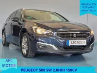 Usado Peugeot 508 SW Active 150 CV (110 kW) 2016 Azul Familiar