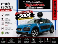 Usado Citroën C4 Rip Curl 110 CV (80 kW) 2017 Azul Berlina