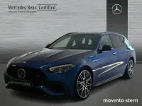 Occasion Mercedes C300 AMG 408 PK (300 kW) 2024 Blauw Stationwagen