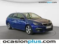 Usado Peugeot 308 SW GT-line 130 CV (95 kW) 2019 Azul Familiar