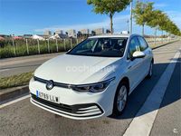 Usado VW Golf VIII Life 130 CV (95 kW) 2020 Blanco Berlina