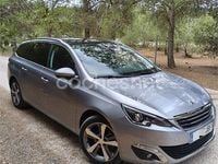 Usado Peugeot 308 SW Allure 115 CV (84 kW) 2014 Azul Familiar