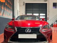 Usado Lexus RC300h Executive Line 223 CV (164 kW) 2017 Rojo Coupe