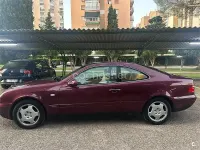 Usado Mercedes CLK320 Elegance 218 CV (160 kW) 1998 Granate Descapotable