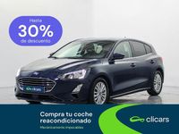Usado Ford Focus Trend+ 120 CV (88 kW) 2021 Azul Berlina
