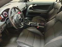 Usado Audi A3 Cabriolet Ambition 140 CV (102 kW) 2011 Negro Descapotable