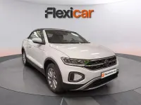 Usado VW T-Roc Cabriolet Style 110 CV (80 kW) 2022 Blanco Descapotable