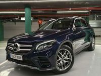 Usado Mercedes GLC220 170 CV (125 kW) 2019 Azul SUV
